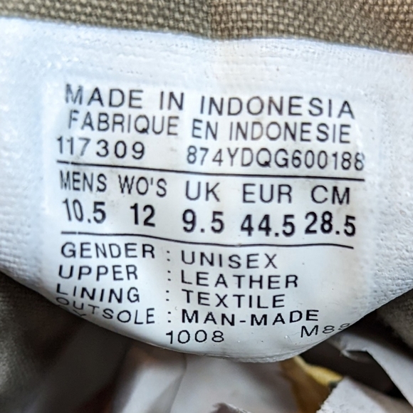 Converse Brown and Black High-Top Sneakers - Picture 9 of 10